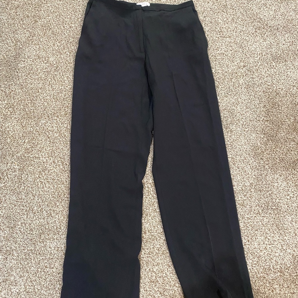 H&M trouser pants, black, size 8